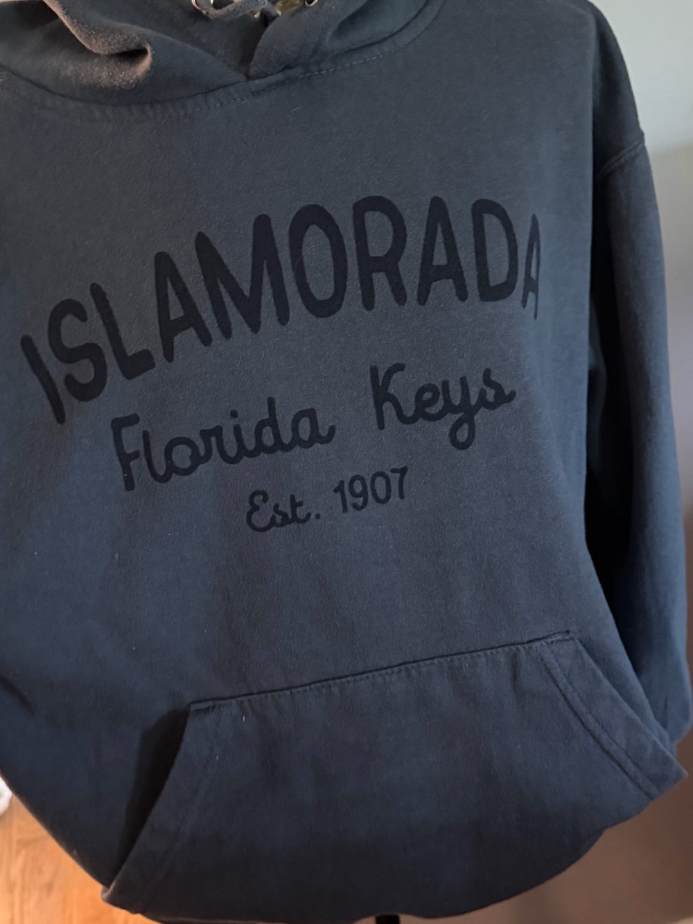 Islamorada Florida Keys Navy Hooded Sweatshirt